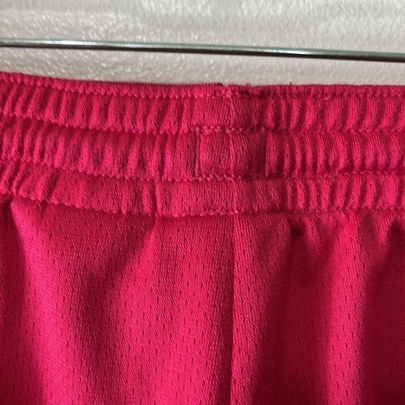 Nike Dri-Fit Activewear Shorts Women's Fitted M Pink Orange Teal Pull On - Picture 11 of 14